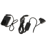 USB 4.0*1.7mm Power Adapter Cable+EP-5 DC Coupler for Nikon D60 D3000 D5000