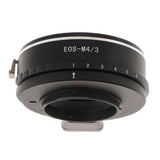 Lens Mount Adapter Aperture Control for Canon EOS EF Mount Lens to M4/3 MFT Olympus PEN and Panasonic Lumix Cameras