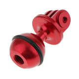 Maxbell Aluminum Alloy Underwater Diving Ball Clamp Mount Bracket Joint Arm for GoPro Hero Action Cameras - Red - Aladdin Shoppers