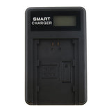 Maxbell LCD Display USB Travel Battery Charger + Charging Cable for Sony A9 A9R A9S NP-FZ100 - Aladdin Shoppers