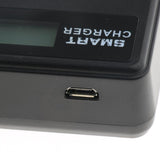 Maxbell LCD Display USB Travel Battery Charger + Charging Cable for Sony A9 A9R A9S NP-FZ100 - Aladdin Shoppers