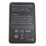 Maxbell LCD Display USB Travel Battery Charger + Charging Cable for Sony A9 A9R A9S NP-FZ100 - Aladdin Shoppers