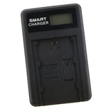 Maxbell LCD Display USB Travel Battery Charger + Charging Cable for Sony A9 A9R A9S NP-FZ100 - Aladdin Shoppers