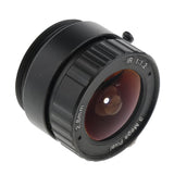 Maxbell 2.8mm f/1.2 1/3'' CS-Mount IR Fixed CCTV Lens for Network Security Surveillance Camera - Aladdin Shoppers