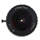 Maxbell 2.8mm f/1.2 1/3'' CS-Mount IR Fixed CCTV Lens for Network Security Surveillance Camera - Aladdin Shoppers