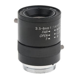 Maxbell 3.5mm to 8mm 3MP f/1.4 Varifocal CS C-Mount Manual IRIS Zoom Lens - Aladdin Shoppers