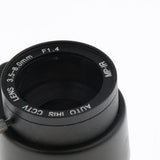 Maxbell 3.5mm to 8mm 2MP f/1.4 Varifocal CCTV IR Zoom CS C-Mount Auto Iris Lens - Aladdin Shoppers