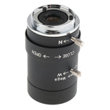 Maxbell CCTV Industrial Camera Varifocal 5-50mm Manual IRIS Zoom CS Mount Lens Format 1/3'' (Black) - Aladdin Shoppers
