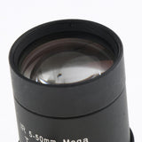 Maxbell CCTV Industrial Camera Varifocal 5-50mm Manual IRIS Zoom CS Mount Lens Format 1/3'' (Black) - Aladdin Shoppers