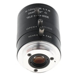 Maxbell 4mm-12mm F1.6 2MP(Megapixels) Varifocal CCTV Industrial Camera Lens C Mount Manual IRIS Zoom Lenses FOV 70-29 Degree - Aladdin Shoppers