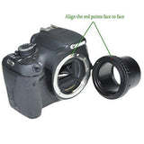 Maxbell 2'' Telescope Camera Adapter M42*0.75mm Thread for Canon SLR/DSLR Cameras - Aladdin Shoppers