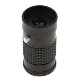 Maxbell Mini Extra Short Focus 4x12 Monocular Typoscope Microscope Kits Black - Aladdin Shoppers