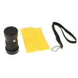 Maxbell Mini Extra Short Focus 4x12 Monocular Typoscope Microscope Kits Black - Aladdin Shoppers