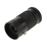 Maxbell Mini Extra Short Focus 4x12 Monocular Typoscope Microscope Kits Black - Aladdin Shoppers