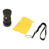 Maxbell Mini Extra Short Focus 4x12 Monocular Typoscope Microscope Kits Black - Aladdin Shoppers