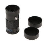 Maxbell Mini Extra Short Focus 4x12 Monocular Typoscope Microscope Kits Black - Aladdin Shoppers