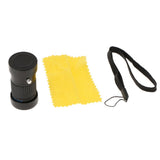 Maxbell Mini Extra Short Focus 4x12 Monocular Typoscope Microscope Kits Black - Aladdin Shoppers