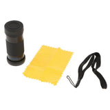 Maxbell Mini Extra Short Focus 6x16 Monocular Typoscope Microscope Kits Black - Aladdin Shoppers