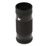 Maxbell Mini Extra Short Focus 6x16 Monocular Typoscope Microscope Kits Black - Aladdin Shoppers