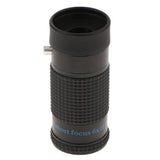 Maxbell Mini Extra Short Focus 6x16 Monocular Typoscope Microscope Kits Black - Aladdin Shoppers