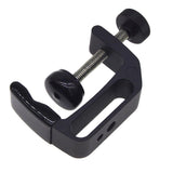 Maxbell Q Type Multifunction Clip Clamp Holder Stand with 1/4" 3/8" Screw Holes for Studio Flash Speedlite - Aladdin Shoppers