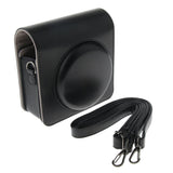 Maxbell PU Leather Dust-proof Camera Case Bag Protector with Adjustable Strap for Fujifilm Instax Square SQ6 Polaroid Camera, Black - Aladdin Shoppers