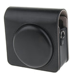 Maxbell PU Leather Dust-proof Camera Case Bag Protector with Adjustable Strap for Fujifilm Instax Square SQ6 Polaroid Camera, Black - Aladdin Shoppers