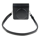 Maxbell PU Leather Dust-proof Camera Case Bag Protector with Adjustable Strap for Fujifilm Instax Square SQ6 Polaroid Camera, Black - Aladdin Shoppers