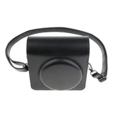 Maxbell PU Leather Dust-proof Camera Case Bag Protector with Adjustable Strap for Fujifilm Instax Square SQ6 Polaroid Camera, Black - Aladdin Shoppers