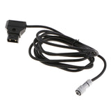 2x DTap Power Supply Straight Cable for Blackmagic Pocket Cinema Camera 4k