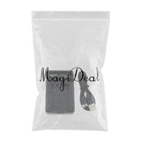 Maxbell LP-E17 Battery Charger with LCD Display for Canon EOS Rebel T7i, T6i, T6s, SL2, EOS M6, M5, M3, 77D, 750D, 760D, 800D, 200D, 8000D, KISS X8i Cameras - Aladdin Shoppers