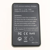 Maxbell LP-E17 Battery Charger with LCD Display for Canon EOS Rebel T7i, T6i, T6s, SL2, EOS M6, M5, M3, 77D, 750D, 760D, 800D, 200D, 8000D, KISS X8i Cameras - Aladdin Shoppers