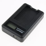 Maxbell LP-E17 Battery Charger with LCD Display for Canon EOS Rebel T7i, T6i, T6s, SL2, EOS M6, M5, M3, 77D, 750D, 760D, 800D, 200D, 8000D, KISS X8i Cameras - Aladdin Shoppers