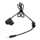 Power Supply Cable DC to D-Tap Connector for BMPCC Blackmagic Pocket Cinema Camera, Black