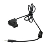 Power Supply Cable DC to D-Tap Connector for BMPCC Blackmagic Pocket Cinema Camera, Black