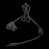 Power Supply Cable DC to D-Tap Connector for BMPCC Blackmagic Pocket Cinema Camera, Black