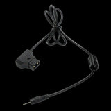 Power Supply Cable DC to D-Tap Connector for BMPCC Blackmagic Pocket Cinema Camera, Black