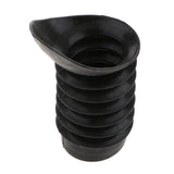 Maxbell Maxbell Black Flexible Scalability Soft Rubber 38mm Scope Ocular Recoil Cover Eye Protector Extender for Telescope