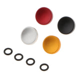 Maxbell Maxbell 4 Packs Camera Concave Shutter Release Button Replacement Part for Fujifilm Canon Nikon etc