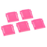 Maxbell Maxbell 5 Pieces Hot Shoe Cover Protector Cap for Canon Nikon Olympus Pentax DSLR SLR ( Rose Red )