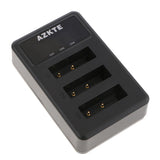 Maxbell Maxbell NP-BX1 Battery 3-Channel USB Charger Cradle for Sony Cyber-Shot DSC-RX100 DSC-HX300 DSC-RX1 HDR-AS15 Digital Camera
