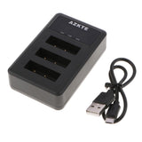 Maxbell Maxbell NP-BX1 Battery 3-Channel USB Charger Cradle for Sony Cyber-Shot DSC-RX100 DSC-HX300 DSC-RX1 HDR-AS15 Digital Camera
