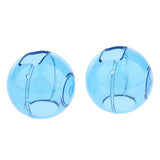 Maxbell 2 Pieces Protective Shell Clear Case Cover for Nintendo Switch Poke Ball Plus Controller -Clear Blue - Aladdin Shoppers