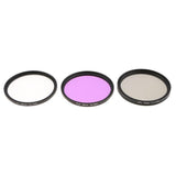 Maxbell 58mm Lens Filter Kit, UV Filter (Ultraviolet) + CPL Filter (Circular Polarizer) + FLD Filter (Fluorescent ) Set for Digital Camera - Aladdin Shoppers
