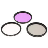 Maxbell 58mm Lens Filter Kit, UV Filter (Ultraviolet) + CPL Filter (Circular Polarizer) + FLD Filter (Fluorescent ) Set for Digital Camera - Aladdin Shoppers