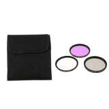 Maxbell 58mm Lens Filter Kit, UV Filter (Ultraviolet) + CPL Filter (Circular Polarizer) + FLD Filter (Fluorescent ) Set for Digital Camera - Aladdin Shoppers