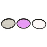 Maxbell 62mm Lens Filter Kit, UV Filter (Ultraviolet) + CPL Filter (Circular Polarizer) + FLD Filter (Fluorescent ) Set for Digital Camera - Aladdin Shoppers