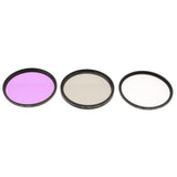 Maxbell 67mm Lens Filter Kit, UV Filter (Ultraviolet) + CPL Filter (Circular Polarizer) + FLD Filter (Fluorescent ) Set for Digital Camera - Aladdin Shoppers