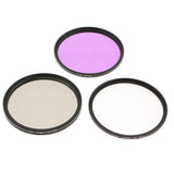 Maxbell 67mm Lens Filter Kit, UV Filter (Ultraviolet) + CPL Filter (Circular Polarizer) + FLD Filter (Fluorescent ) Set for Digital Camera - Aladdin Shoppers