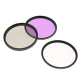 Maxbell 67mm Lens Filter Kit, UV Filter (Ultraviolet) + CPL Filter (Circular Polarizer) + FLD Filter (Fluorescent ) Set for Digital Camera - Aladdin Shoppers